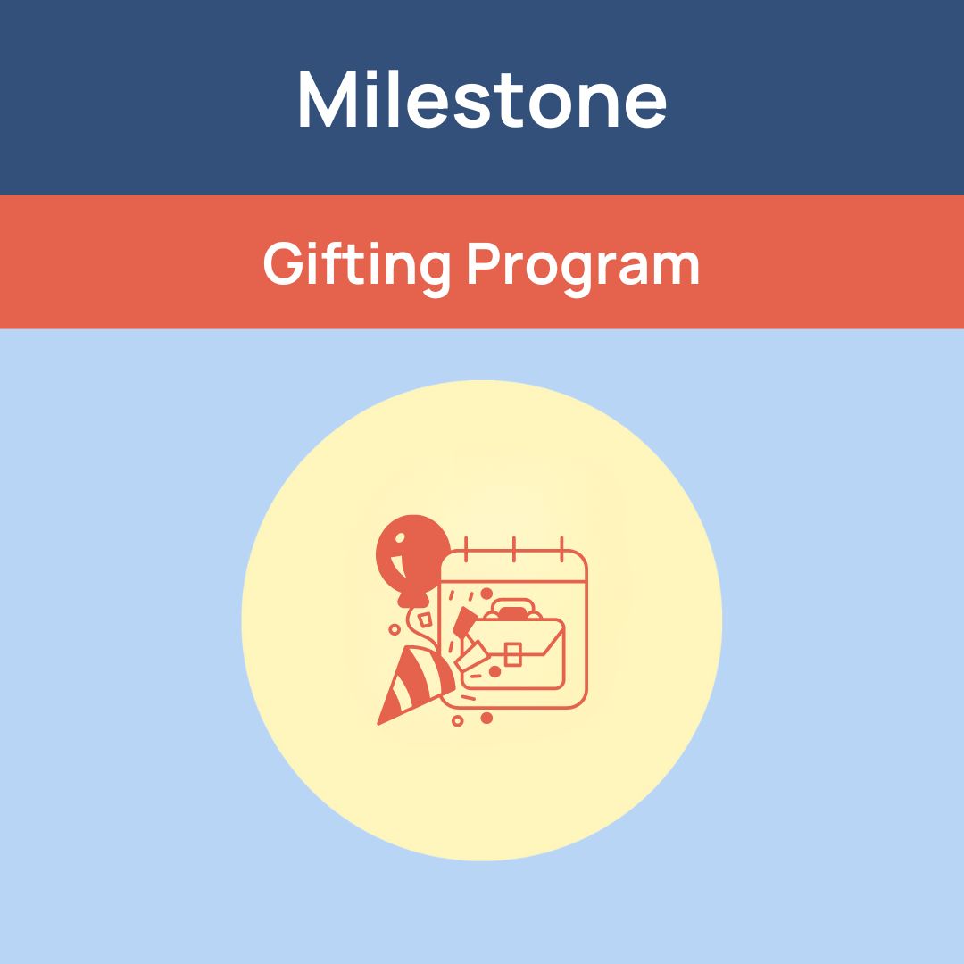 milestone gifting program for clients