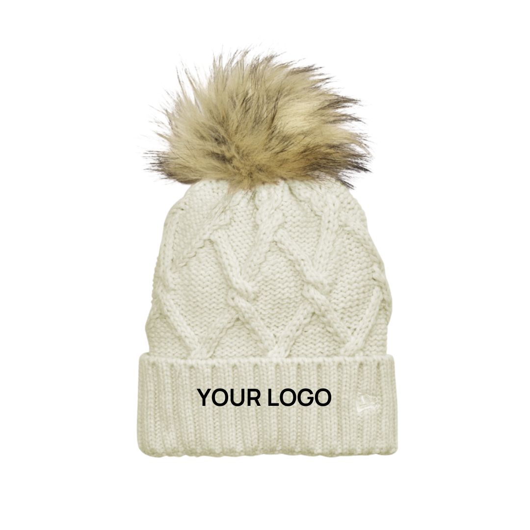 Faux Fur Pom Beanie