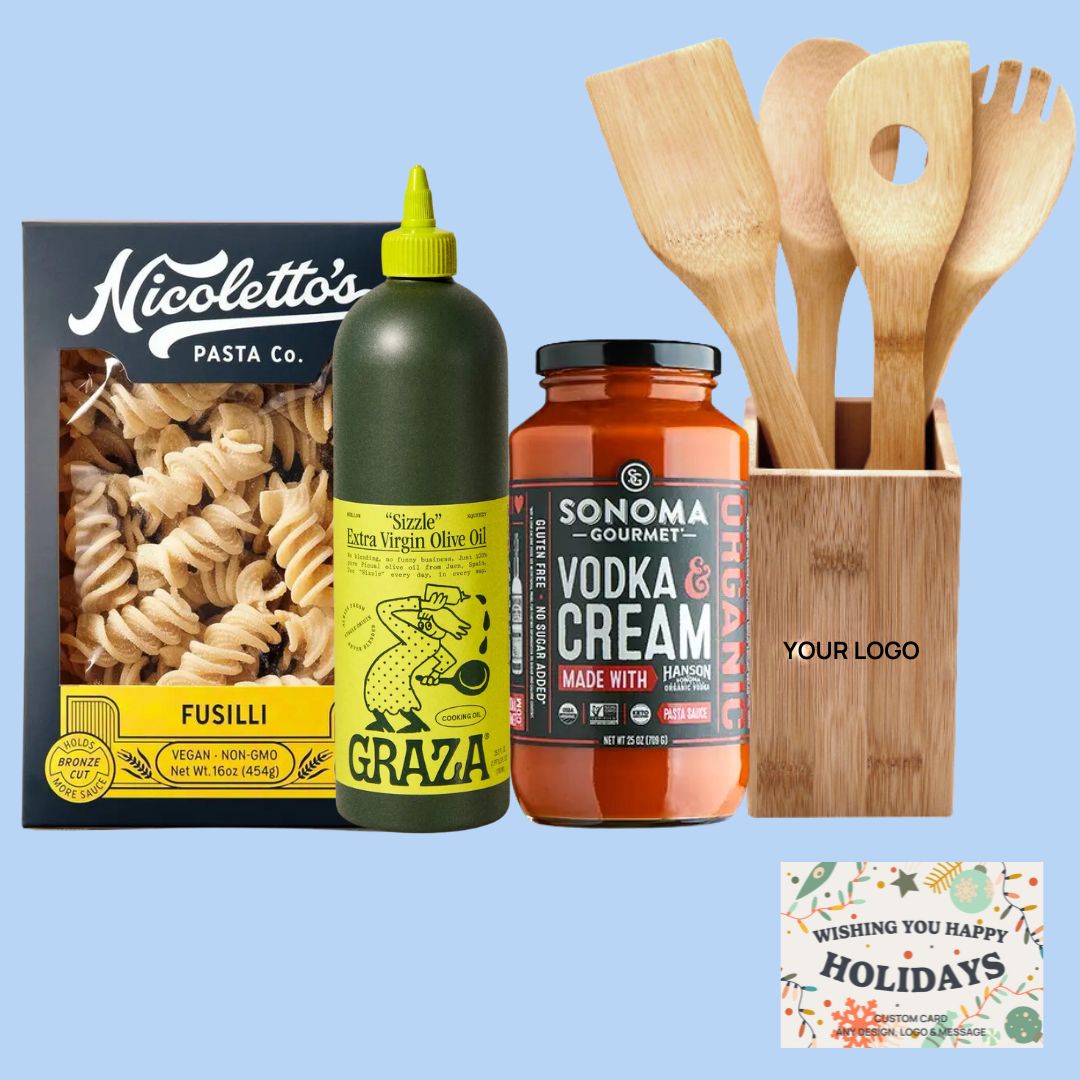 christmas holiday pasta kit corporate gift