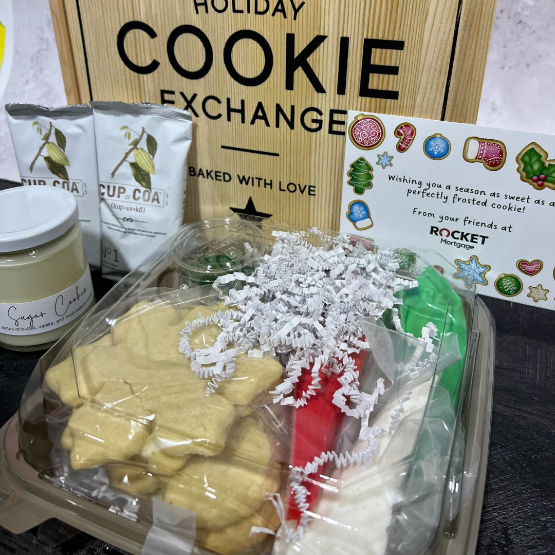 Custom Holiday Cookie Exchange Kits for Clients and Employees Bundled
