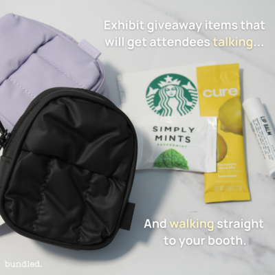 Best Trade Show Giveaway Ideas in 2025: Unique Exhibitor Booth Items That Attract Attendees